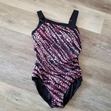 NWT Aqua Green Asymmetrical One Piece Swimsuit Size Medium