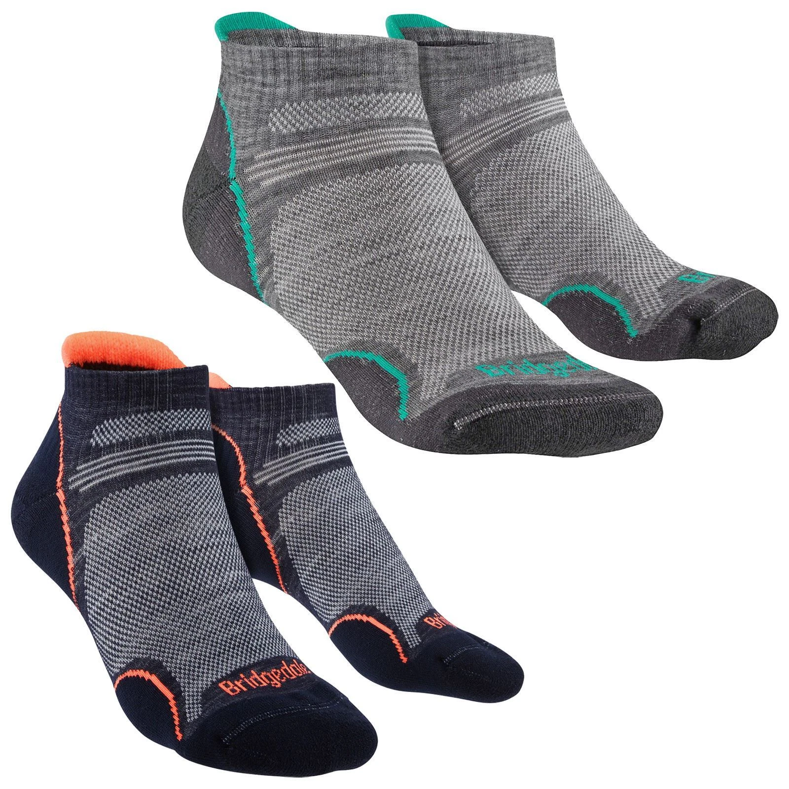 Bridgedale - Ladies Walking Ultralight T2 Merino Wool Outdoor Ankle Socks