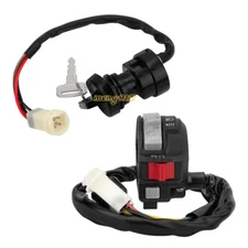 Headlebar Switch w/Ignition Key Switch for Yamaha YFM350 Warrior/Big Bear 350