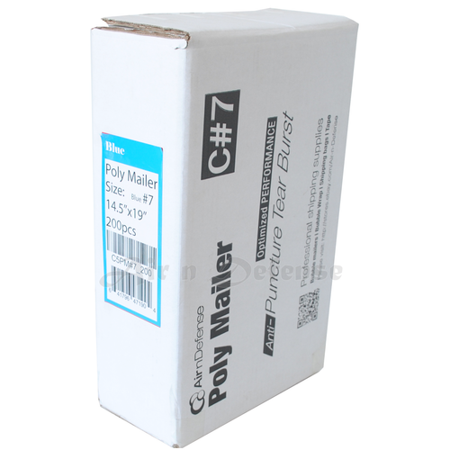 14.5 x 19" Poly Mailers 2.5 MIL AirnDefense Pink Red Light Green Blue Yellow - Picture 10 of 17