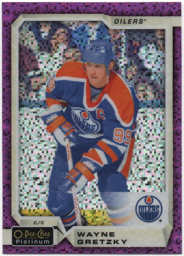 Wayne Gretzky 2018-19 O-Pee-Chee OPC Platinviolette Pixel #150 90027 - Bild 1 von 2