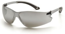 Pyramex Itek Safety Glasses with Silver Mirror Lens ANSI Z87