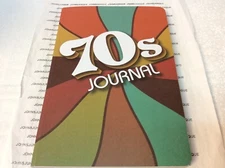 70’s JOURNAL JOT JOURNAL COLLECTION New SOFT COVER BOOKLET-WHAT HAPPENED IN 70’s