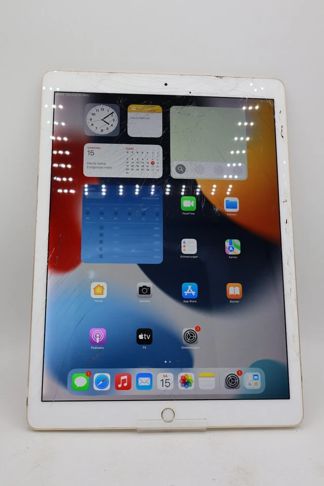 Apple iPad Pro 12,9 WiFi 2.Gen. A1670 256GB Rosé Gold Displayschaden #5318