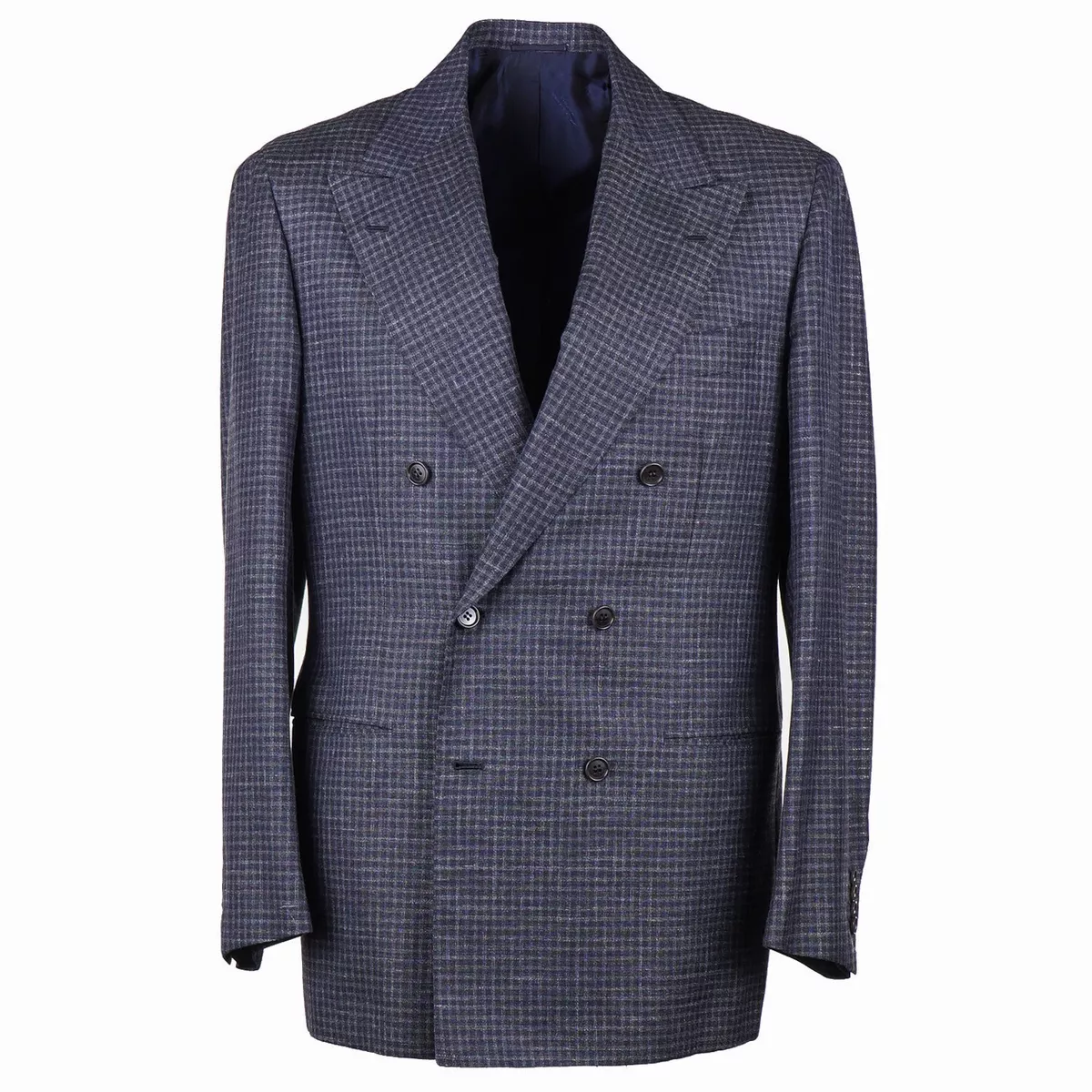 Tagliatore patterned-jacquard suit - Blue