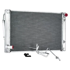 3Row Radiator&Condenser Combo fit 07-20 Infiniti G35 G37 G25 Q60&Nissan 370Z US