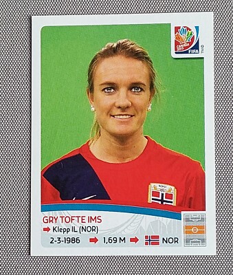 Panini WM 2015 Sticker Nr. 150 Gry Tofte Ims