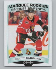 2019-20 O-Pee-Chee #641 Scott Sabourin  RC Rookie Ottawa Senators V100924