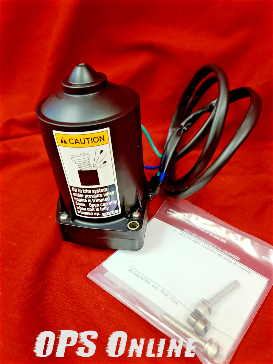 NEW/ OEM Mercury Power Trim Motor 75/90/115 HP - Part#: 8M0142591  