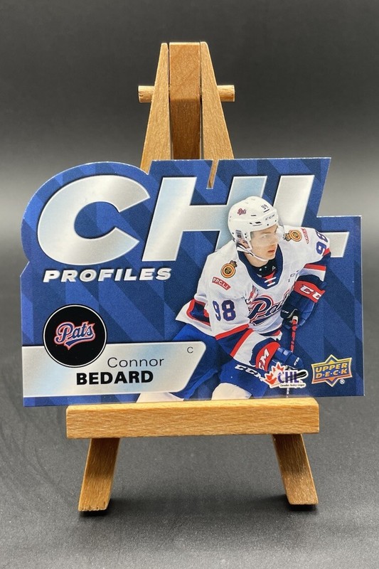 2021-22 Upper Deck CHL - Profiles #PR-6 Connor Bedard (RC)