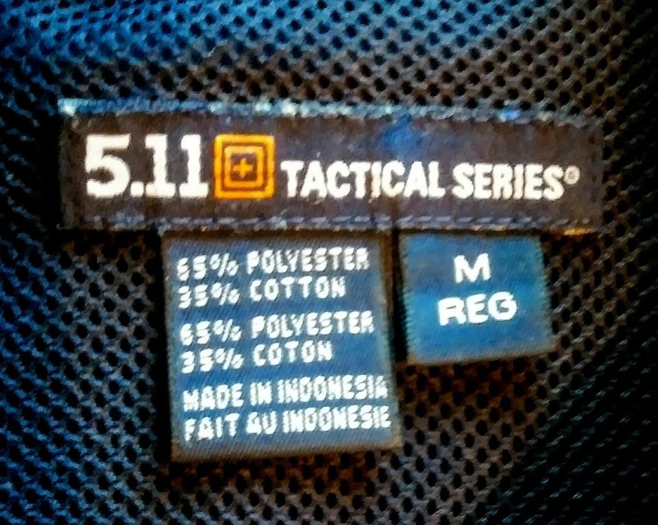 5.11 Service/Police Shirt Navy Blue size Medium - Image 2 of 2