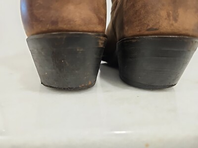 Masterson Cowboy Western Boots Brown Leather RB876 Men display picture 2