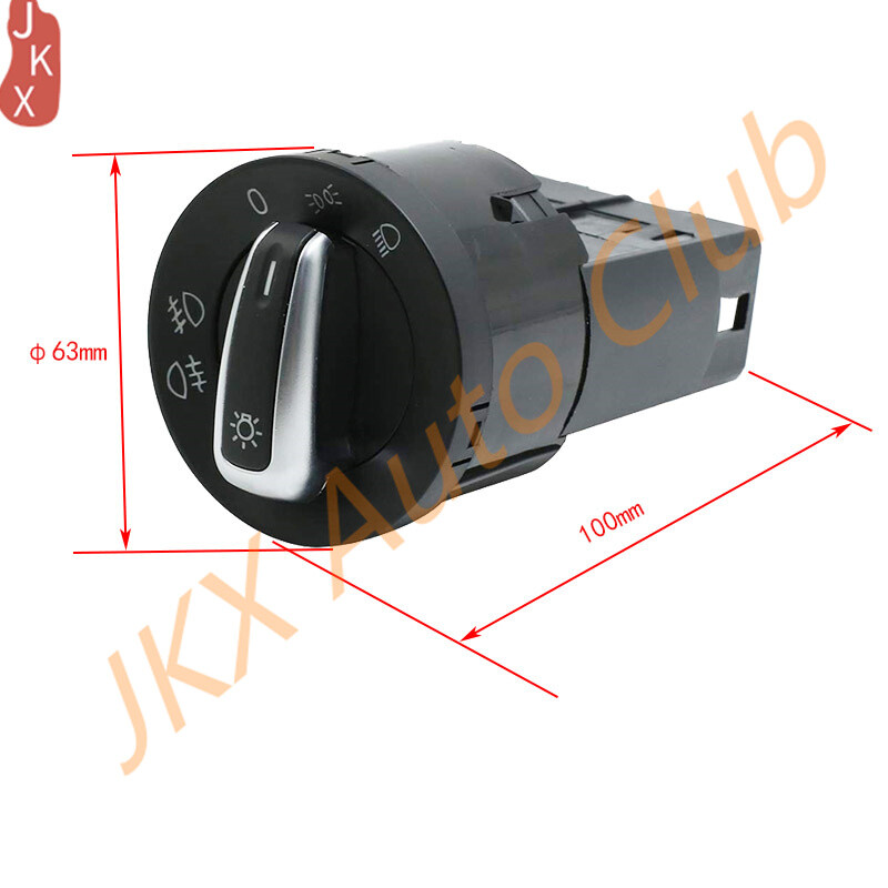 Chrome Headlight Harness q For VW GTI Jetta MK4 Beetle Passat B5 Bora Polo 9N eBay