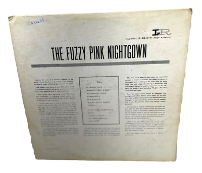 JANE RUSSELL Fuzzy Pink Nightgown LP9042 LP Vinyl Conducted by