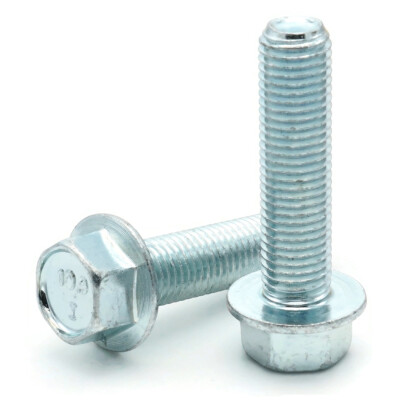 Metric Flange Bolts Hex Flange Bolts Class 10.9 DIN 6921 M6 x 1.0 - All Lengths