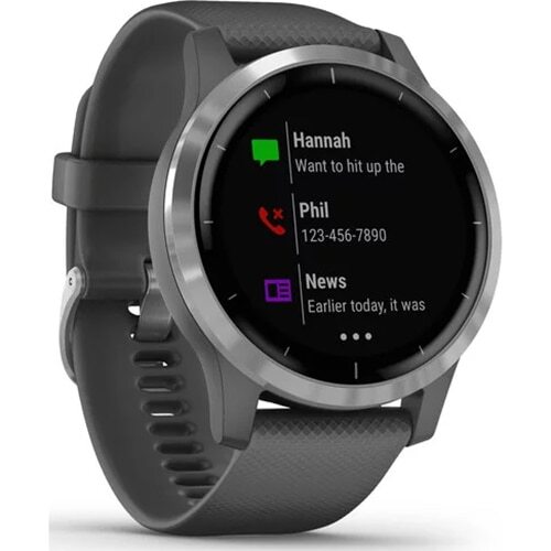 GARMIN Vivoactive 4 smartwatch, Shadow Grey/Silver-010-02174-04 | eBay GARMIN Vivoactive 4 smartwatch, Shadow Grey/Silver-010-02174-04 | eBay