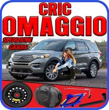 Spare Tire 5 Holes 18 For Ford Explorer With Jack Kit + Key Bag