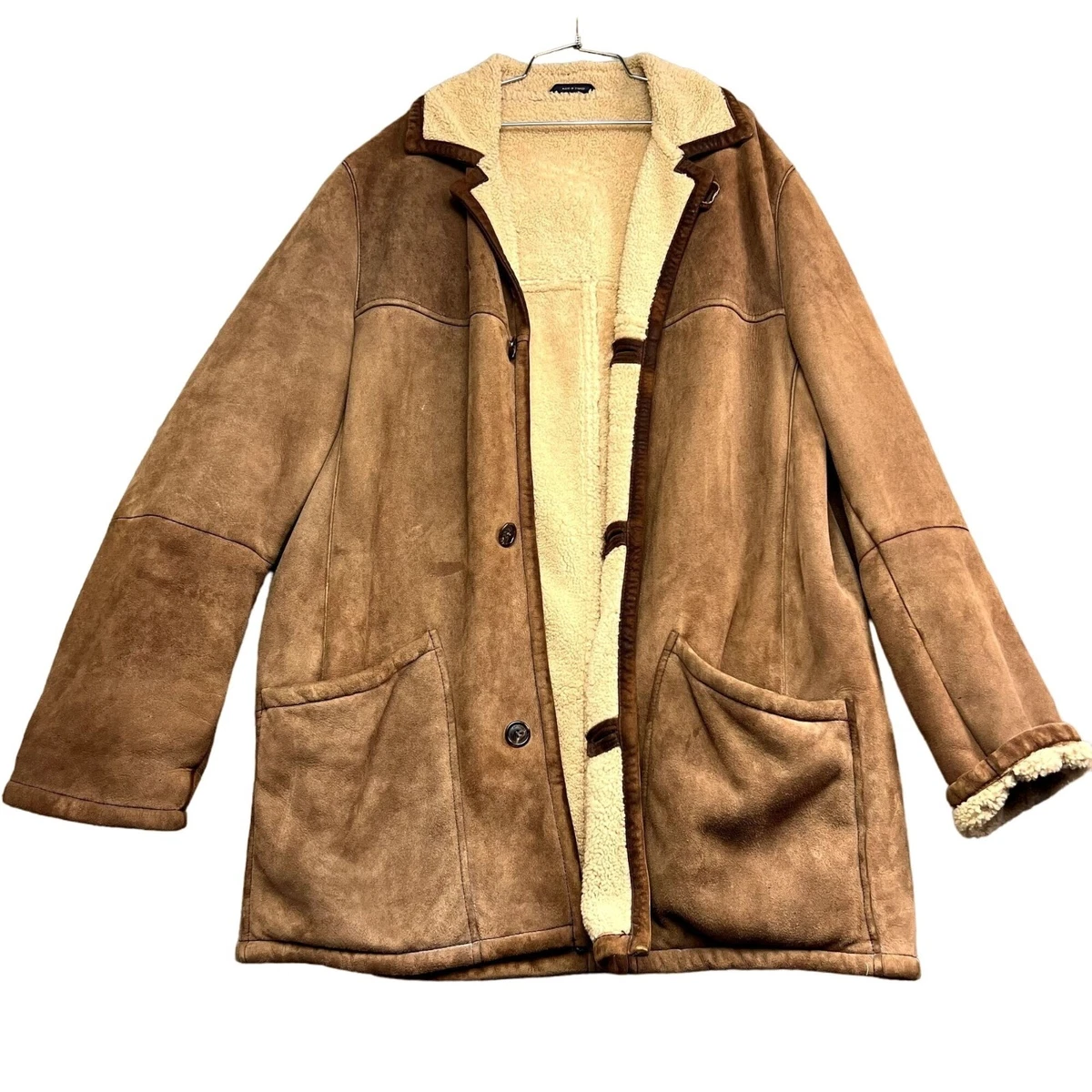 Brooks brothers shop shearling coat