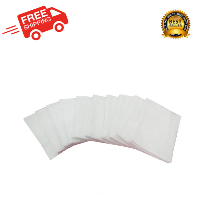 Set White 100% Cotton Large Clean 28"x29"