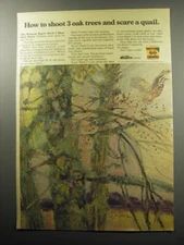 1969 Western Xpert Mark 3 Shotshells Ad - How to shoot 3 oak trees and scare