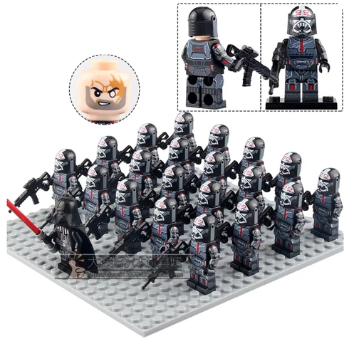 21x Star Wars 501st Clone Troopers Battle Pack-Figuren zum aussuchen Buildable~~ - Bild 2 von 46