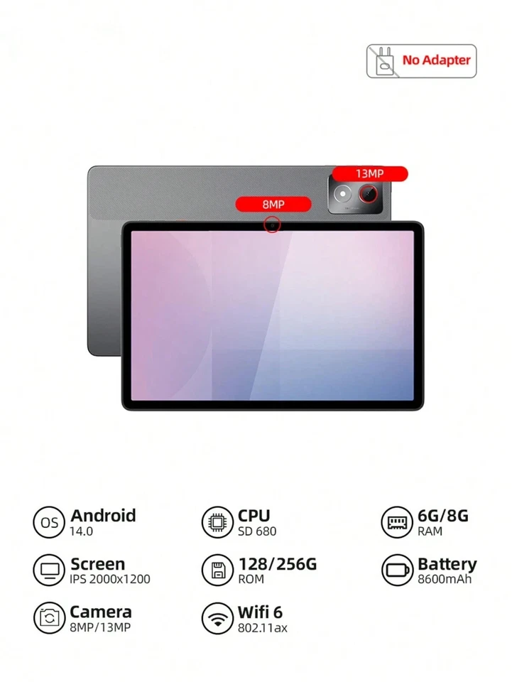 Lenovo Tab K11 Plus | 128 GB | 6 GB RAM | Tablet | Snapdragon 680 | 11,5" | NEU - Bild 2 von 4