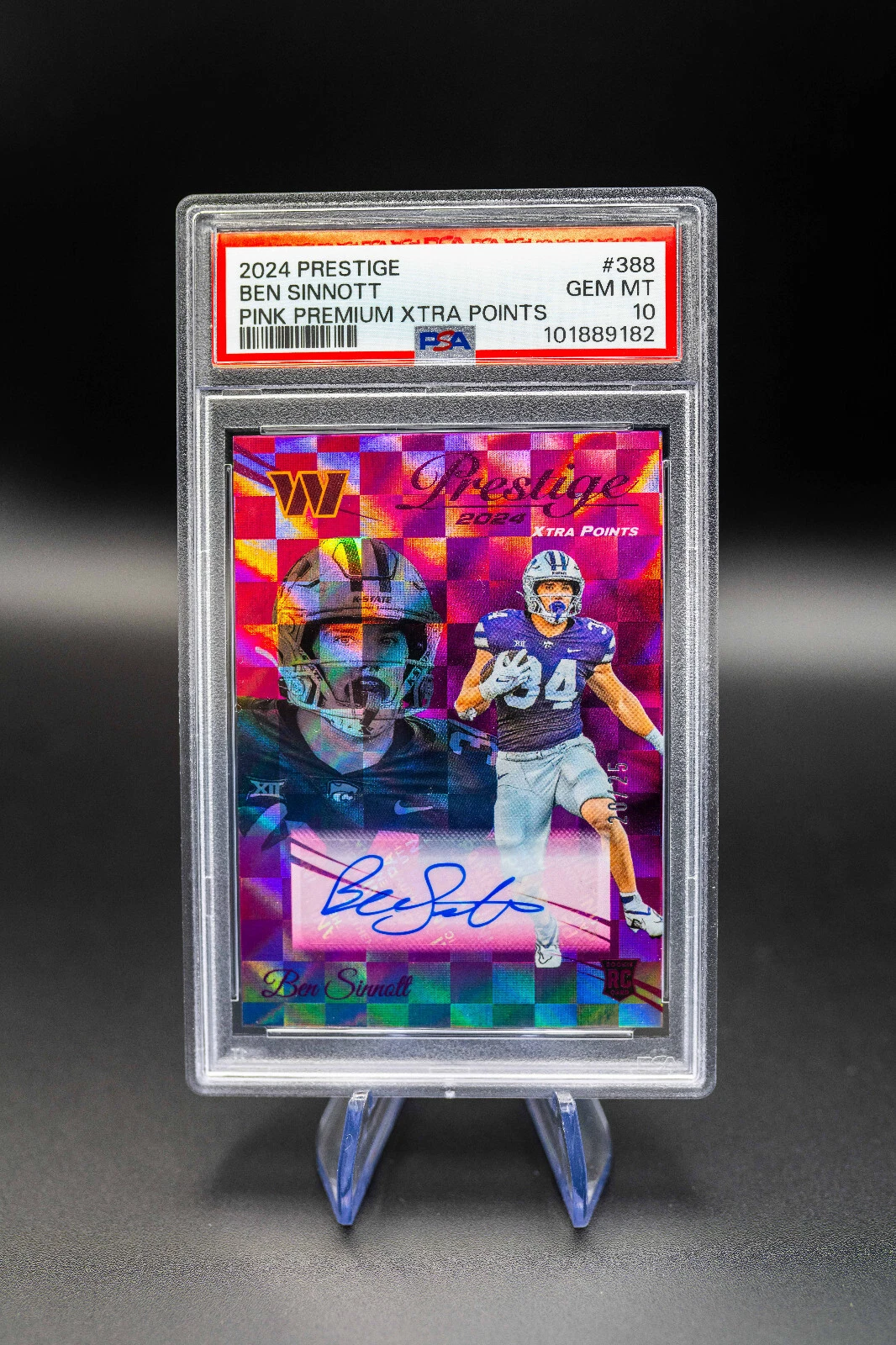 Ben Sinnott Panini Prestige #388 Pink Premium Xtra Points