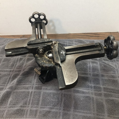 #ad Vintage Stanley No. 19 400 Frame Miter Vise Tilting Swivel Made in U.S.A. 400 $104.99