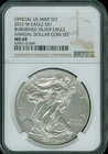 2012-W Burnished Annual Set - American Silver Eagle NGC MS69