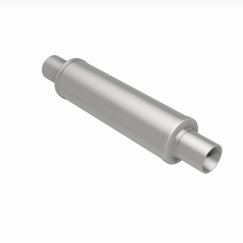 MagnaFlow 10415 4-inch Round Straight-Through Performance Exhaust Muffler - Picture 5 of 10