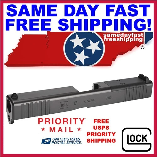 Glock 17 OEM G17 Gen 3 MOS Optic Ready Slide 79009 FAST FREE PRIORITY SHIPPING
