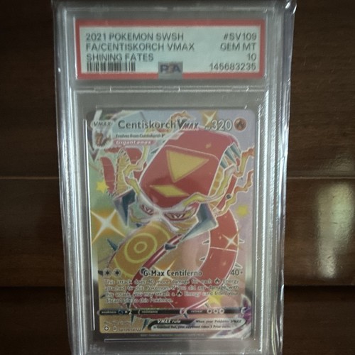 Centiskorch VMAX graded PSA 10 for sale on eBay