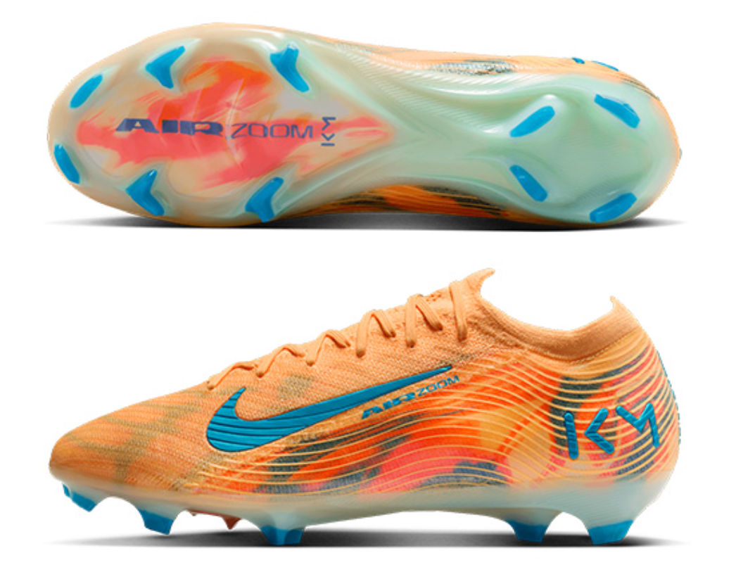 NIKE Zoom Mercurial Vapor 16 Elite KM FG FQ8683-801 Melon Tint/Neo