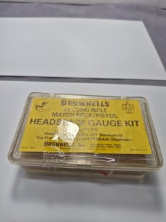 Brownells 22 Long Rifle Headspace Gauge Kit