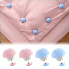 12X Duvet Quilt Cover Pins Fastener Cover Quilt Gripper Bed Sheet Holder Clips