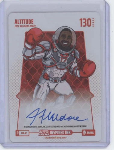 2023 Bo Jackson Battle Arena Altitude Jozy Altidore Auto #JAA-12 Brawl