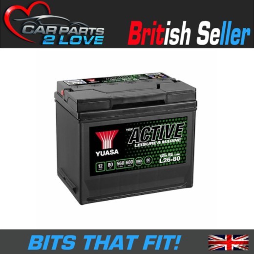 Yuasa L26-80 12V 80Ah 560A Active Leisure Battery - Image 19