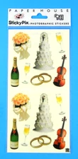 Sticky Pix Wedding & Rings Sticker Pack