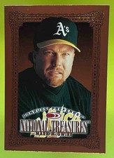 1997 Donruss Preferred #176 Mark McGwire National Treasures Oakland Athletics