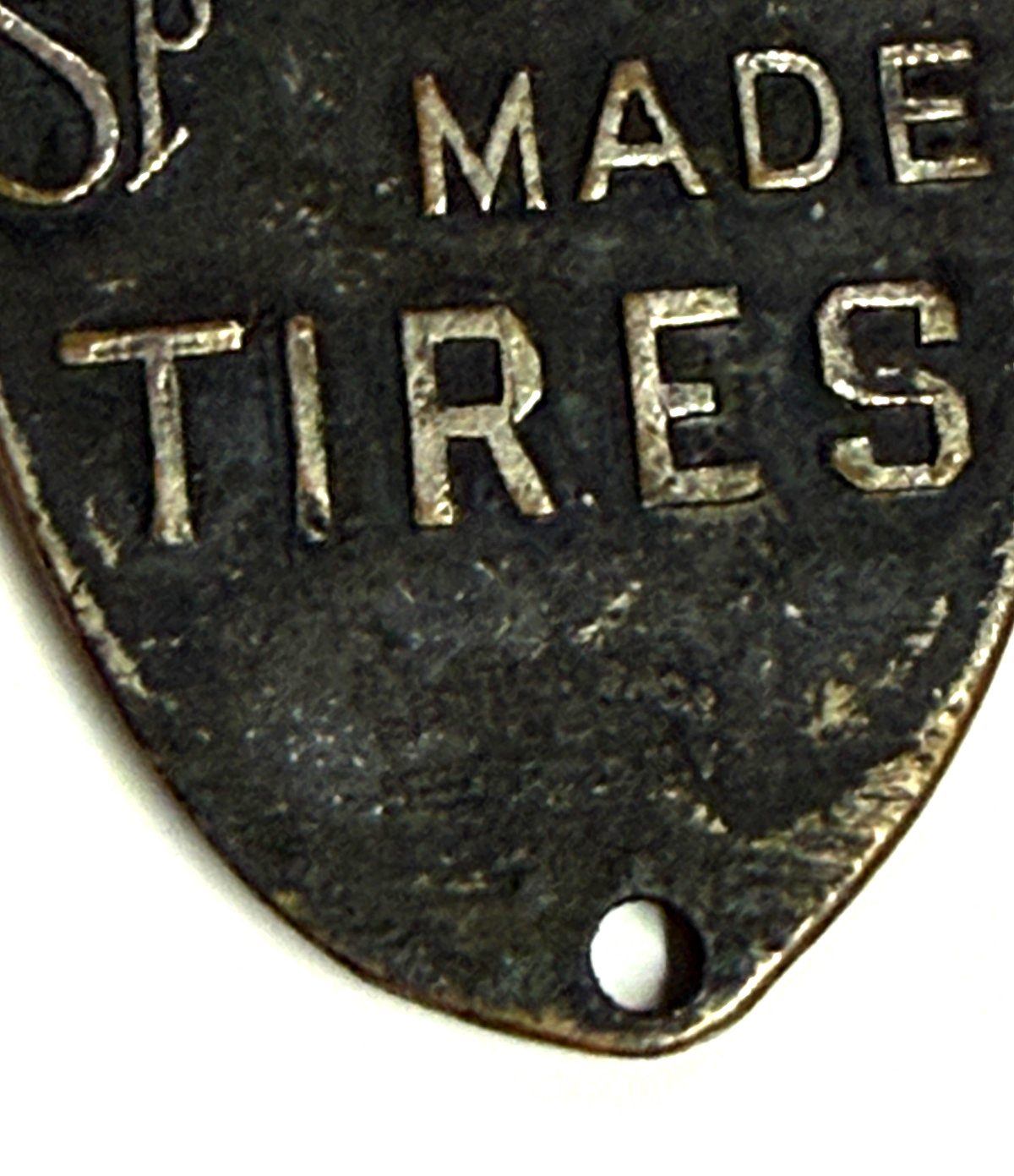 Antique Vintage Kelly-Springfield Handmade Tires Watch Fob Bastian Bros. NY