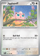 Pokemon TCG Phantasmal Flames Jigglypuff 076/094 - Common