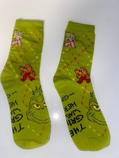 2025 Limited edition McDonald  s Grinch Socks Brand New