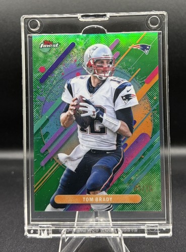2025 Topps Finest - Tom Brady True Green 5/25 New England Patriots GOAT