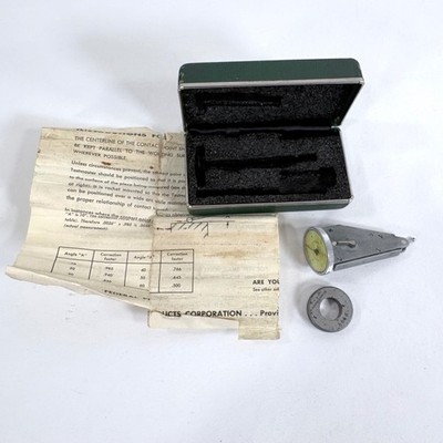 Federal Testmaster T5 Dial Test Indicator .001 Jeweled with Case and Ring Gauge