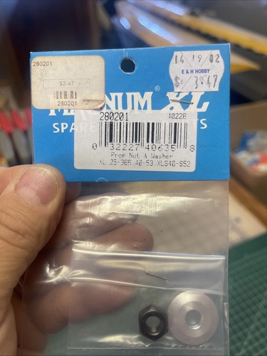 Magnum prop nut and washer XL 25–3 6A, 40–53, XLS40 – S52