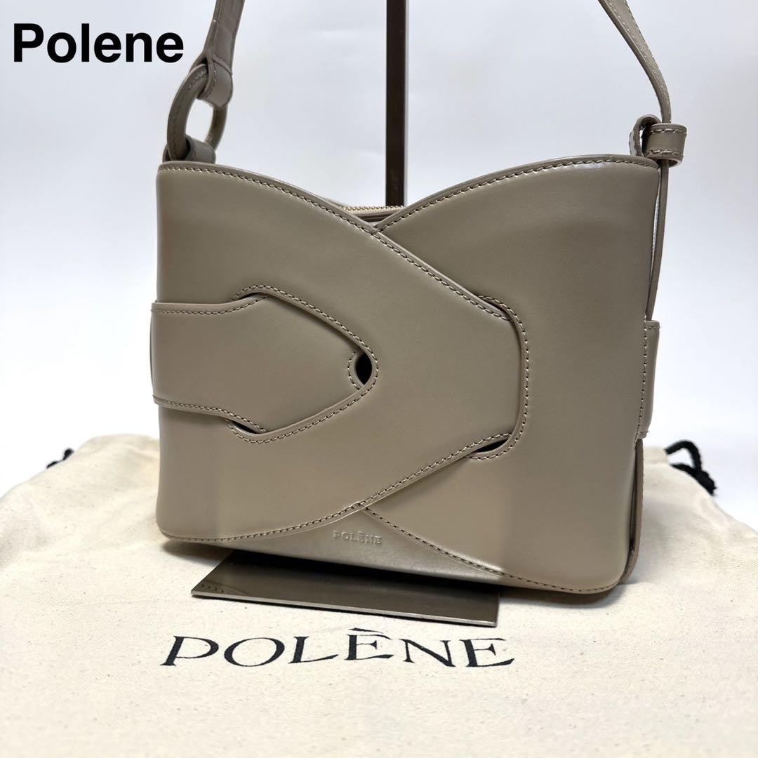 送関込み ★POLENE★ Nodde レザー ショルダーバッグ Polene NODDE leather shoulder bag with storage bag | eBay