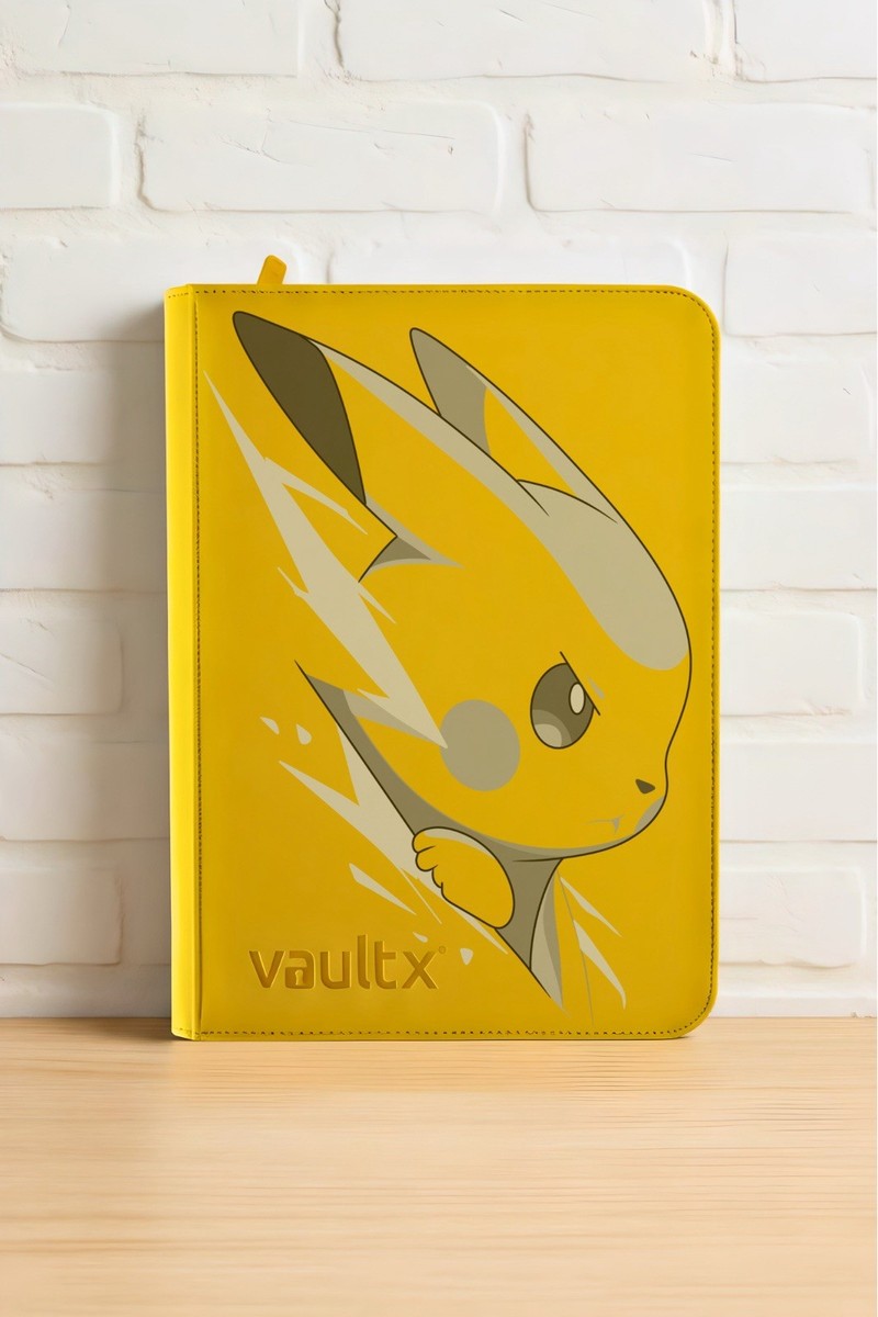 Vault x Yellow 9-Pocket Pikachu Made To Order Binder | eBay