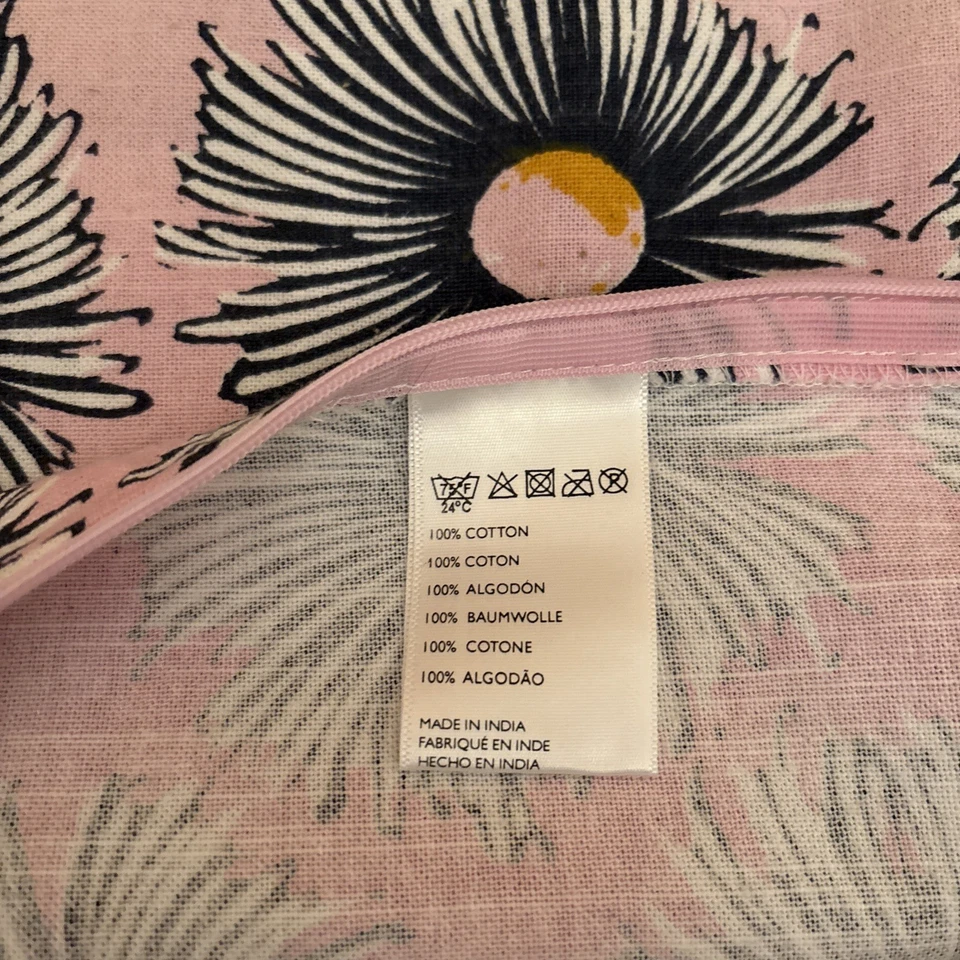 Funda de almohada de algodón SUNO para Anthropologie solo 20x13 Foto 3 de 4