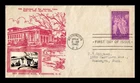 DR JIM STAMPS US PAN AMERICAN UNION FDC SCOTT 895 CROSBY PHOTO CACHET COVER