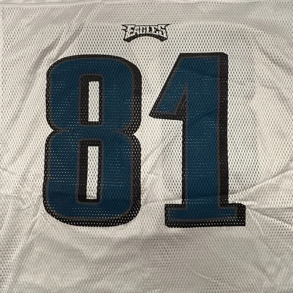 Camiseta Terrell Owens Philadelphia Eagles Super Bowl XXXIX 39 Reebok Talla Grande Foto 3 de 4